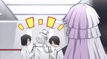 A gif of Bungo Stray Dogs.