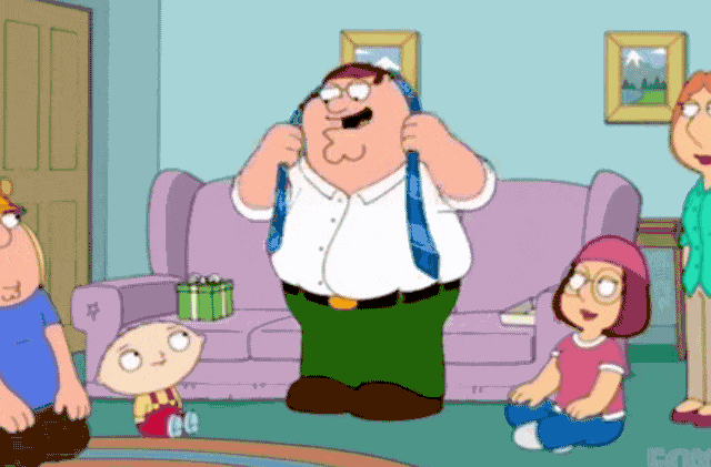 Tying a tie in 5 moves - GIF