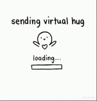 Loading Hug GIF by MOODMAN Loading Hug GIF by MOODMAN